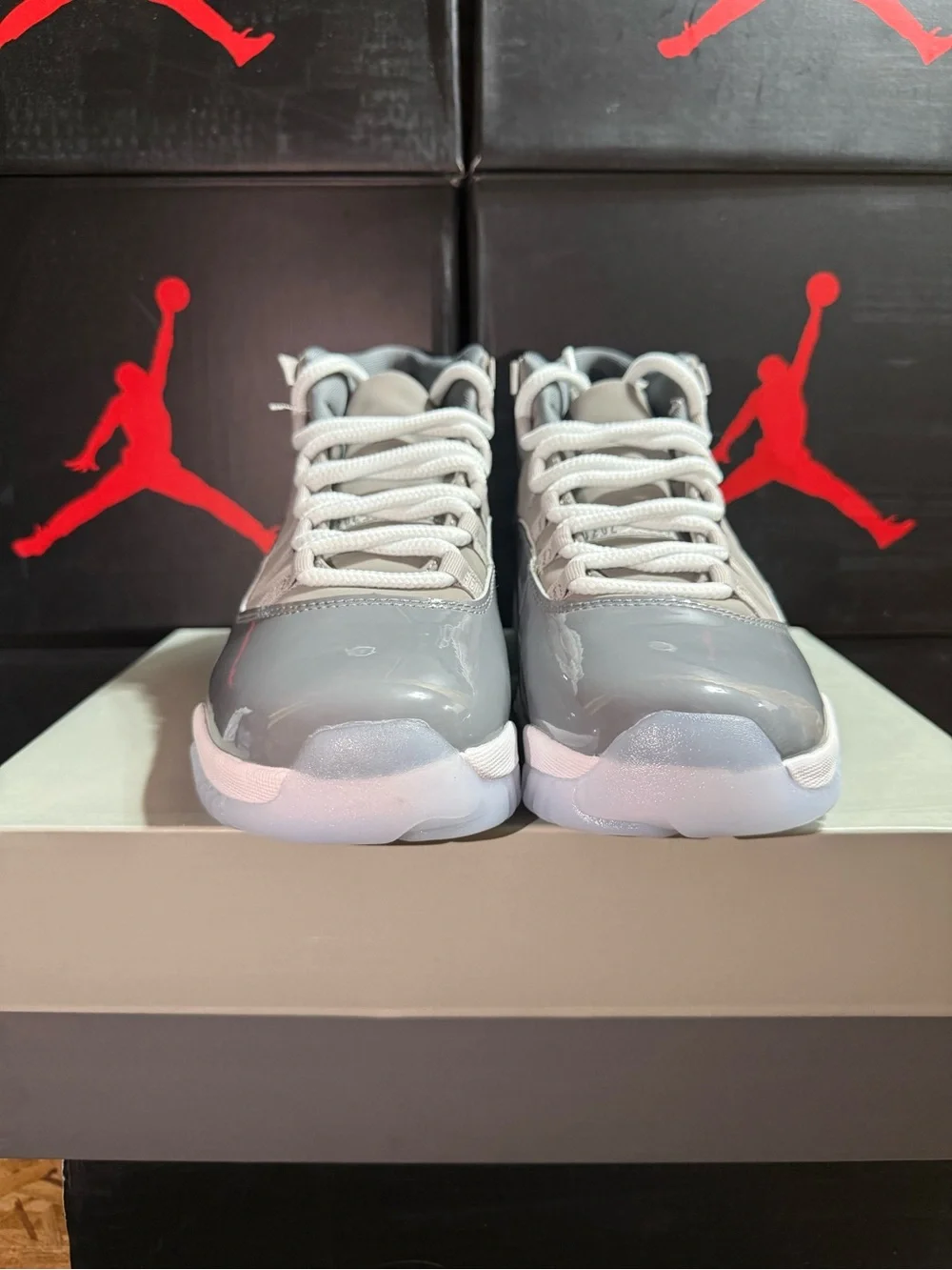 Jordan Retro 11 Cool Gray White Men’s Athletic Shoes
